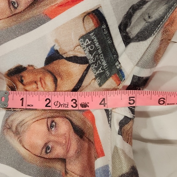 RARE Absent America's Sweethearts Mugshot Pants Jeans Size 30 Streetwear - Picture 8 of 11